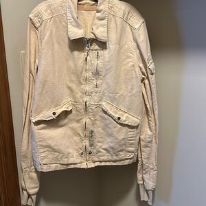 Bomb Boogie Jean jacket in light pink 
S